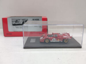Ferrari 512M MG Model S93 1000Km Imola 1971 1:43 #22 Merzario Modellino Model car Rosso