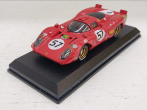 Ferrari 312P Coupe Best Model 9290-2 24h Le Mans 1970 1:43 #57 Adamowicz/Parsons Modellino Model car Rosso