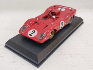 Ferrari 312P Spyder Best Model 9221 Monza 1969 1:43 #2 Rodriguez/Schetty Modellino Model car Rosso