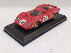 Ferrari 312P Coupe Best Model 9143 24h Le Mans 1969 1:43 #18 Rdriguez/Piper Modellino Model car Rosso