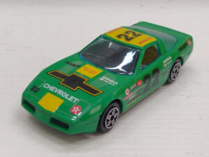 Chevrolet Corvette Burago 415L 1:43 #22 Modellino Model car Verde