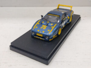 Ferrari 512 BB Best Model 9317 24h Le Mans 1980 1:43 #75 Guitteny/Bleynie/Libert Modellino Model car Blu Giallo