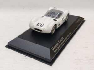 Maserati Tipo 61 Minichamps 400601266 Nassau Speed Week Trophy 1960 1:43 #66 Hall Modellino Model car Bianco