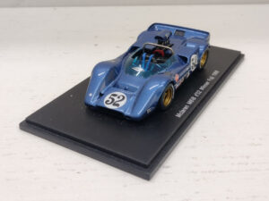 McLaren M6/B Spark S1114 Winner Fuji 1968 1:43 #52 Revson DANNEGGIATO Modellino Model car Blu
