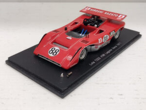 Lola T222 Spark S1141 Laguna Seca 1971 1:43 #88 Kazato DANNEGGIATO Modellino Model car Rosso