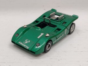 Fiat Abarth 3000 SP Mebetoys Sputafuoco Mattel 6624 Hot Wheels 1:43 #1 Modellino Model car Verde