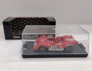Ferrari 312PB Brumm R259 1000Km Monza 1971 1:43 #15 Ickx-Regazzoni Modellino Model car Rosso
