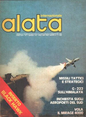 Rivista Alata internazionale n. 5 - Maggio 1979 - In copertina missile Otomat  ed. Ed.A.I. - Con Inserto