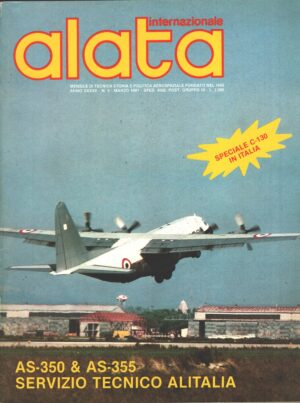 Rivista Alata internazionale n. 3 - Marzo 1981 - In copertina Lockheed C-130H Hercules ed. Ed.A.I.