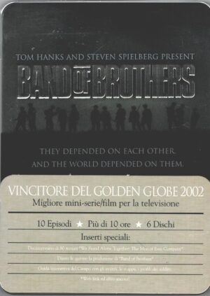 Band of Brothers - Miniserie Completa (6 DVD) (Episodi 1-10) con Cofanetto Steelbook - DVD in Italiano