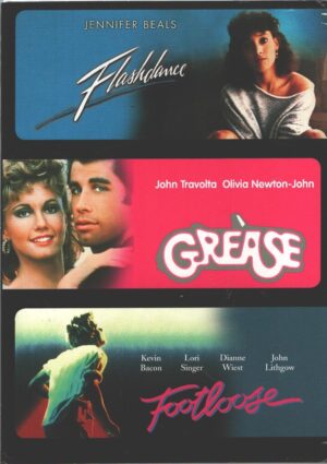 Flashdance, Grease, Footloose (3 DVD) con Slipcase - Versione da edicola - DVD in Italiano