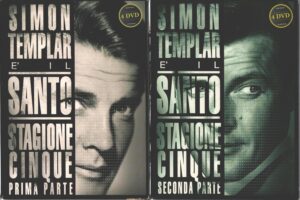 Il Santo Simon Templar (Roger Moore) - Stagione 5 Completa (8 DVD) (Episodi 1-26) con Cofanetto - DVD in Italiano