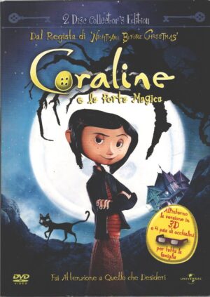 Coraline e la porta magica - Collector's Edition (2 DVD) con Slipcase e Occhialini 3D - DVD in Italiano