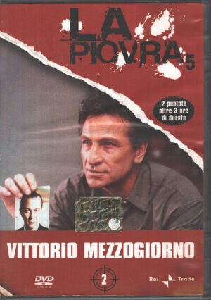 La Piovra - Stagione 5 volume 1 (Episodi 3-4) Versione da edicola - DVD in Italiano