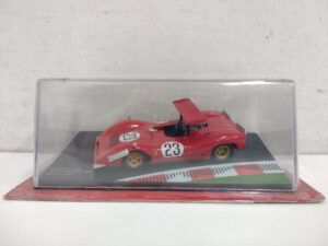 Ferrari 612 Can Am Model Car Las Vegas Grand Prix 1968 1:43 #23 Amon Versione da edicola Modellino Model car Rosso