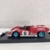 Ferrari 512M Brumm S045 24h Le Mans 1971 1:43 Scuderia Filippinetti #6 Manfredini/Gagliardi Modellino Model car Rosso