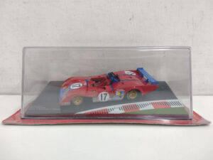 Ferrari 312P Model Car 24h Le Mans 1973 1:43 #17 Reutemann/Schenken Versione da edicola Modellino Model car Rosso