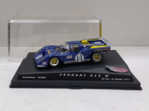 Slot Car Ferrari 512M Spirit 0100205 24h Le Mans 1971 1:32 #11 Donohue/Hobbs Modellino Model car Blu