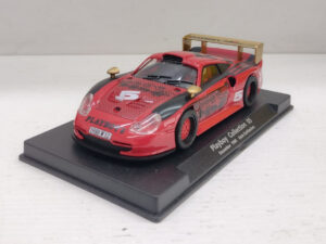 Slot Car Porsche 911 GTI Fly 99049 Playboy Collection 1988 1:32 #5 December Kata Karkkainen Modellino Model car Rosso