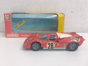 Ferrari 512S Solido 182 24h Daytona 1970 1:43 #28 Modellino Model car Rosso