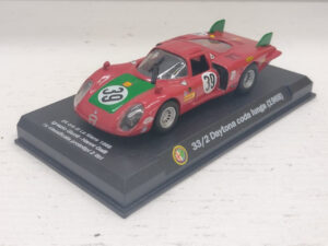 Alfa Romeo 33/2 Daytona coda Lunga Fabbri 24h Le Mans 1968 1:43 #39 Versione da Edicola Modellino Model car Rosso
