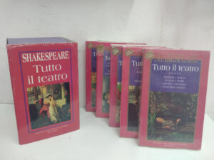 Shakespeare Tutto il teatro (5 volumi) di Shakespeare, William ed. Newton Compton