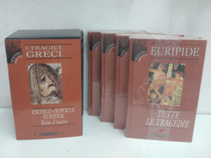 I tragici greci Eschilo, Sofocle, Euripide - Tutto il teatro (4 volumi) ed. Newton Compton