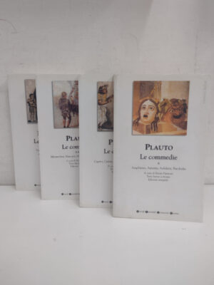 Plauto Tutte le Commedie (4 volumi) a cura di E. Paratore ed. Newton Compton