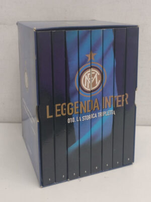 Leggenda Inter 2010 La Storica Tripletta - Raccolta Completa (8 DVD) con Cofanetto - Versione da edicola - DVD in Italiano