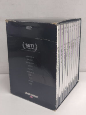 I miti del Calcio Platinum Collection - Raccolta Completa (10 DVD) con Cofanetto - Versione da edicola - DVD in Italiano