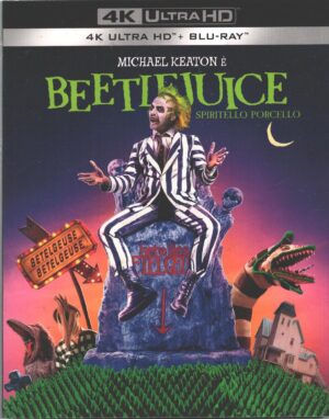 Beetlejuice (4K Ultra HD + Blu Ray) con Slipcase - BLU-RAY in Italiano