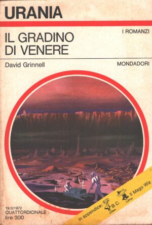 Il gradino di Venere di David Grinnell - Urania n. 588 (I Romanzi) ed. Mondadori