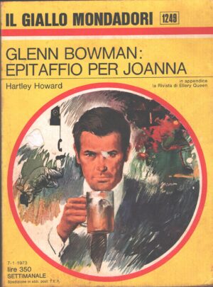 Glenn Bowman: Epitaffio per Joanna di Hartley Howard - Giallo Mondadori n. 1249 ed. Mondadori