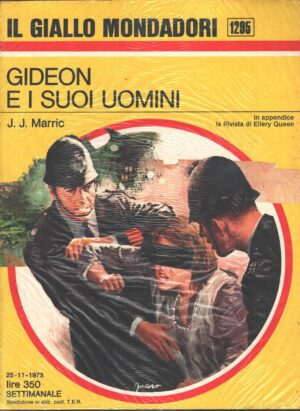 Gideon e i suoi uomini di J. J. Marric - Giallo Mondadori n. 1295 ed. Mondadori
