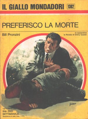 Preferisco la morte di Bill Pronzini - Giallo Mondadori n. 1302 ed. Mondadori