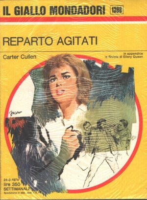 Reparto agitati di Carter Cullen - Giallo Mondadori n. 1308 ed. Mondadori
