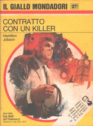 Contratto con un killer di Hamilton Jobson - Giallo Mondadori n. 1377 ed. Mondadori