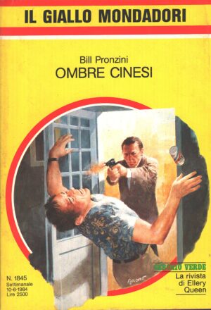 Ombre cinesi di Bill Pronzini - Giallo Mondadori n. 1845 ed. Mondadori