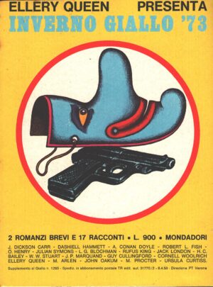 Ellery Queen presenta Inverno Giallo '73 1973 di AA. VV. ed. Mondadori
