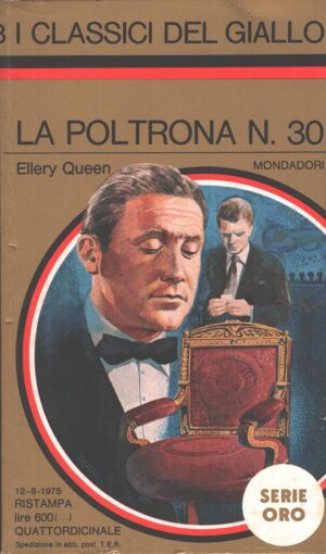 La poltrona n. 30 di Ellery Queen - Classici del Giallo n. 223 (Serie Oro) ed. Mondadori