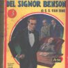 La strana morte del signor Benson di Van Dine - Libri Gialli n. 17 ed. Mondadori (1939)