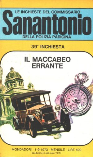 Il maccabeo errante di Sanantonio ed. Mondadori