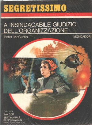 A insindacabile giudizio dell’organizzazione di McCurtin - Segretissimo n. 532 ed. Mondadori