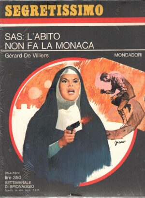 L'abito non fa la monaca De Villiers - Segretissimo n. 543 ed. Mondadori