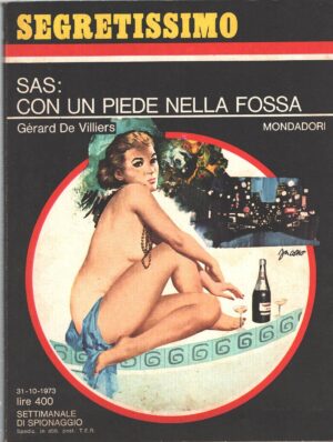 SAS con un piede nella fossa di De Villiers - Segretissimo n. 570 ed. Mondadori