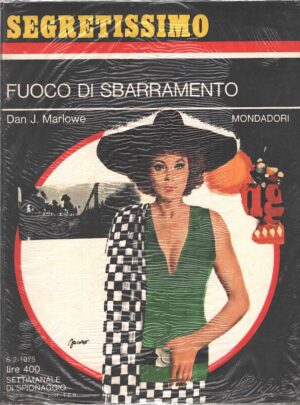 Fuoco di sbarramento di Marlowe - Segretissimo n. 584 ed. Mondadori