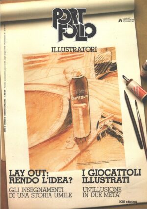 Rivista Portfolio Illustratori n. 3 - Gennaio Aprile 1982 ed. IGIS