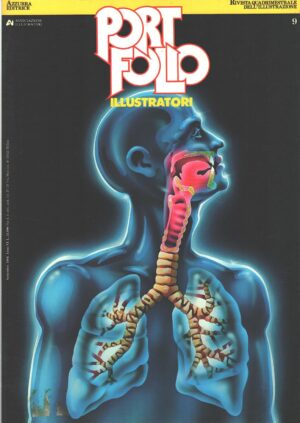 Rivista Portfolio Illustratori n. 9 - Settembre 1986 ed. Azzurra Editrice