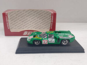 Lola T70 Coupè Best Model 9295 Zeltweg 1969 1:43 #32 Piper/Quester Modellino Model car Verde