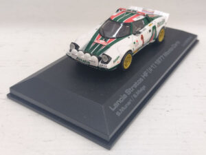 Lancia Stratos HF HPI 980 Monte Carlo 1977 1:43 Alitalia #1 Munari Malga Modellino Model car Bianco Verde Rosso